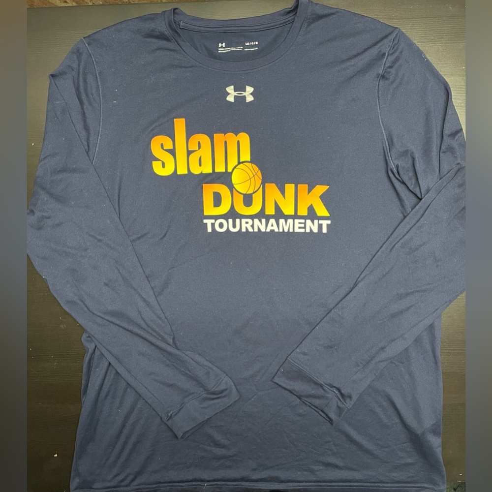 Under Armour Loose Slam Dunk Tournament Longsleeve T *Excellent Cond* Size L
